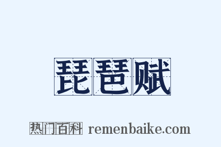 琵琶赋是什么意思的图片